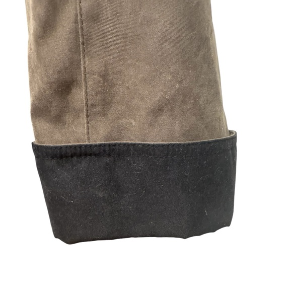 GALLERY Contrast Trim Rain Coat - Picture 6 of 8